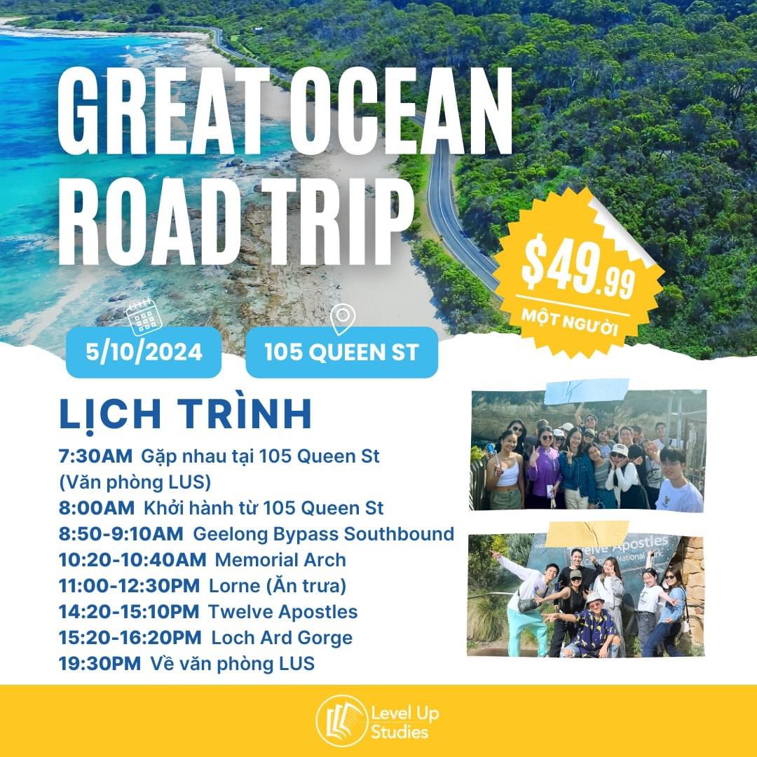 Thăm quan Melbourne Great Ocean Road Trip